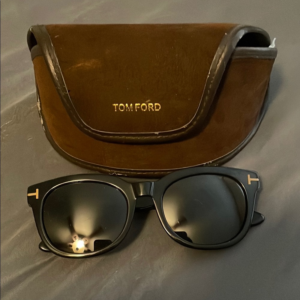 Tom Ford Black Sunglasses with Case
